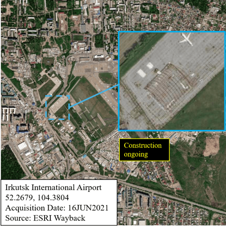 Irkutsk Airport, Russia (2021)