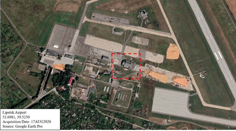 Lipetsk Airport, pre hanger collapse (2021)