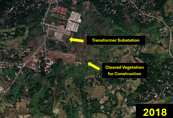 power station construction in 2018