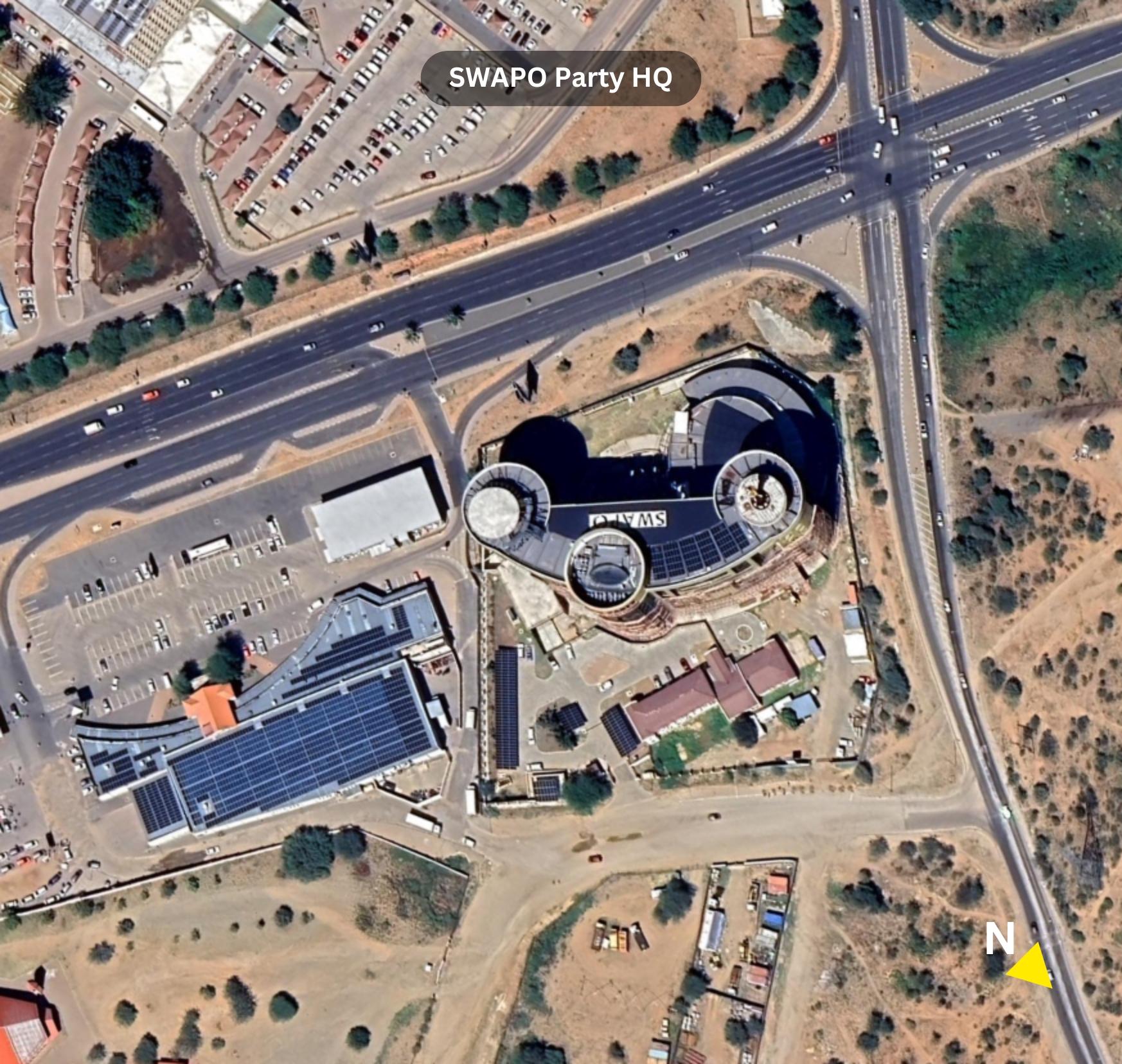 SWAPO Party HQ - Google Earth 2024