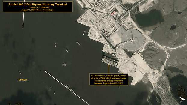 Arctic LNG 2 Facility and Utrenny Terminal