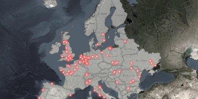 Predicting Terrorism in Europe with Remote Sensing, Machine Learning, and Spatial Statistics