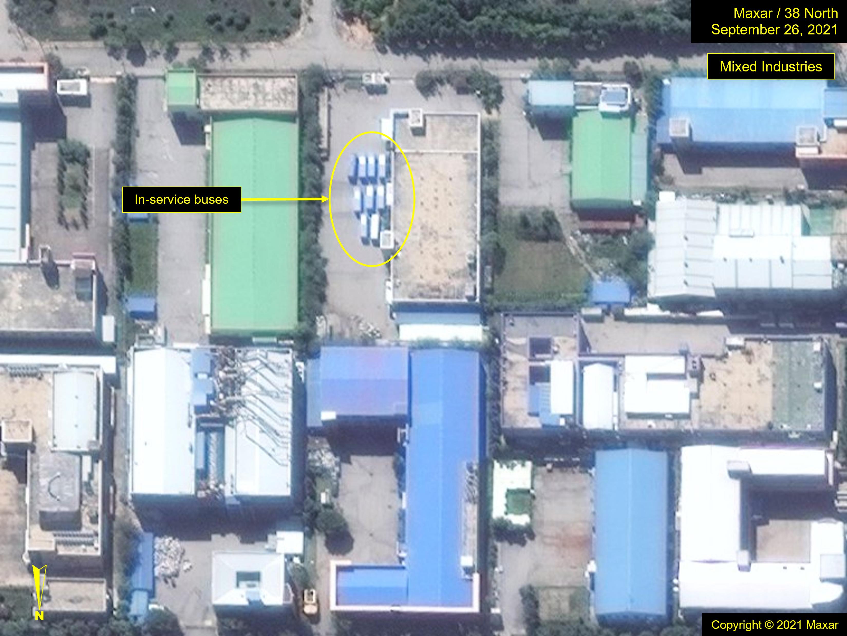 Kaesong Industrial Complex mixed industries sector