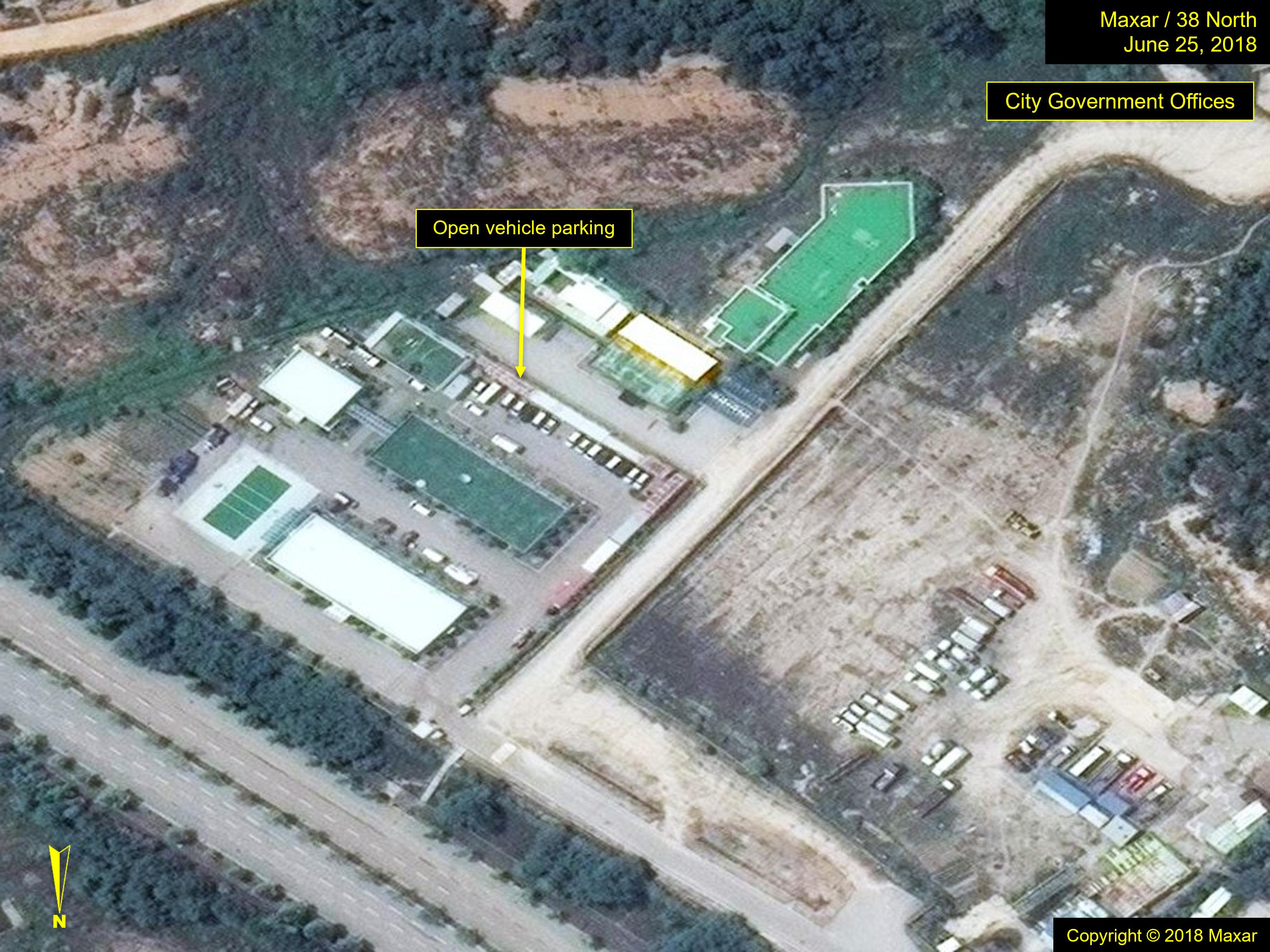 Kaesong Industrial Complex city government offices