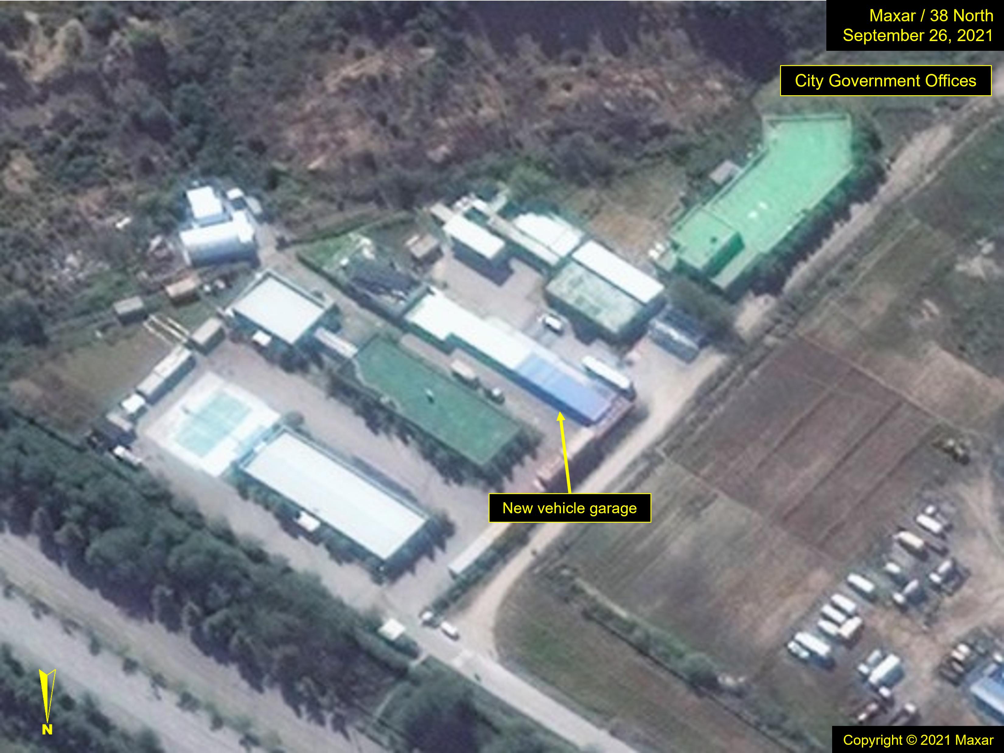 Kaesong Industrial Complex city government offices