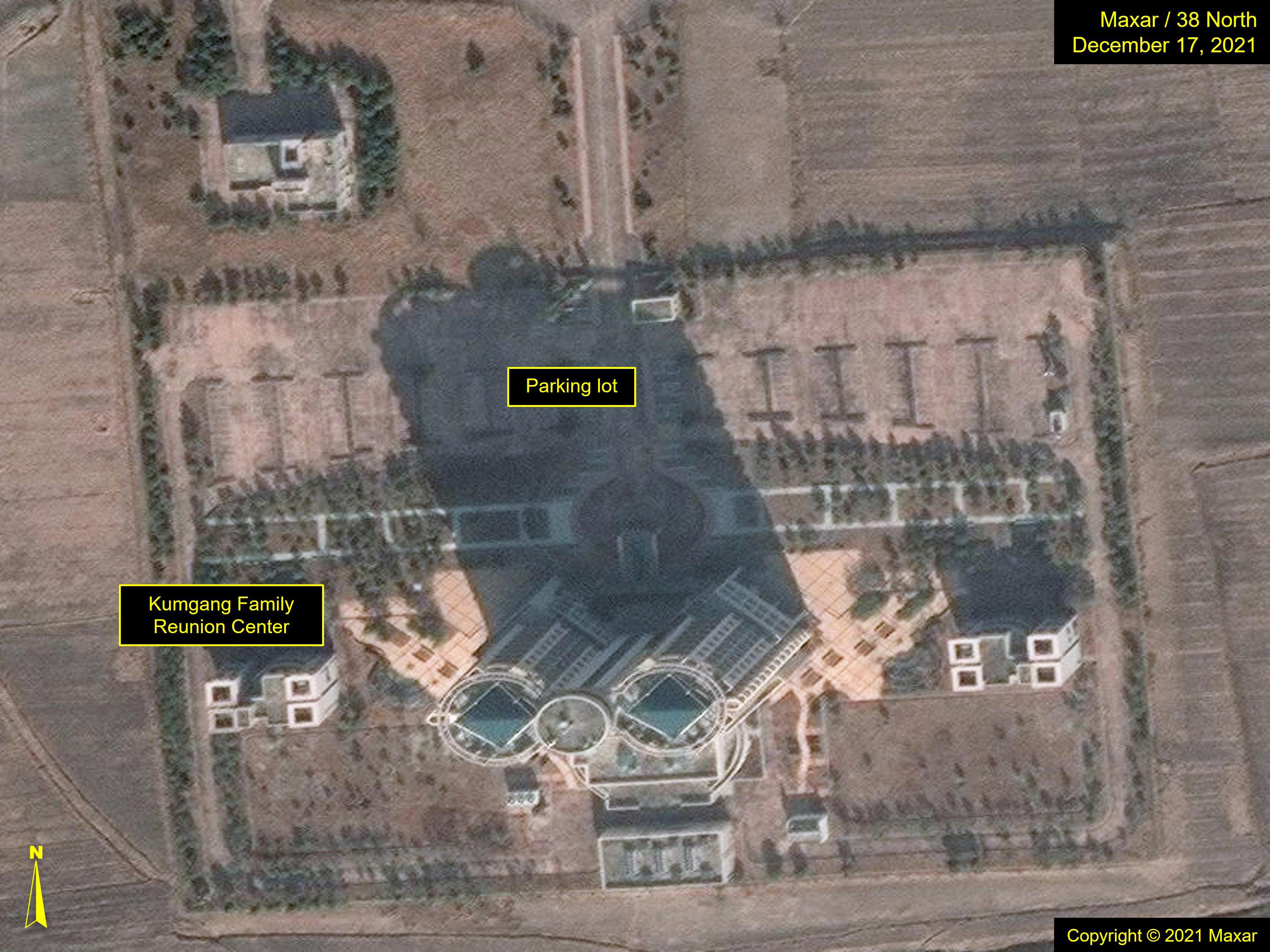 Figure 18. Kumgang Family Reunion Center prior to removal activity.