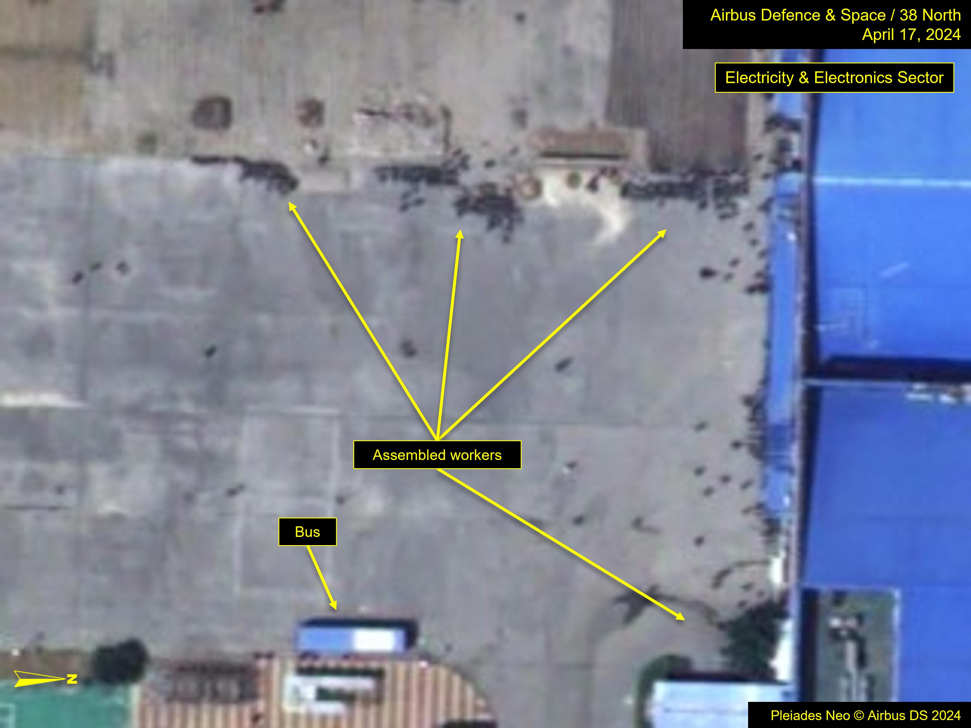 Kaesong Industrial Complex electronics and electricity sector