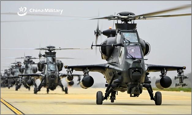 Figure 7: PLA Z-10 Helicopters