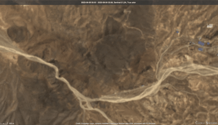 Mes Aynak Preliminary Excavation Timelapse